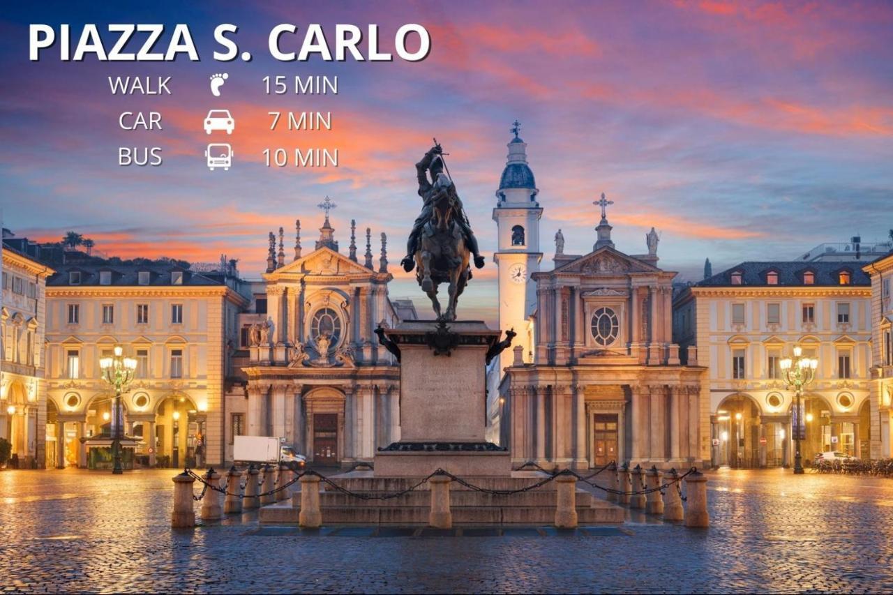 Appartamenti Vista Mole, Centro A 15 Min - Luxury Suites & Fast Wifi Torino Kültér fotó