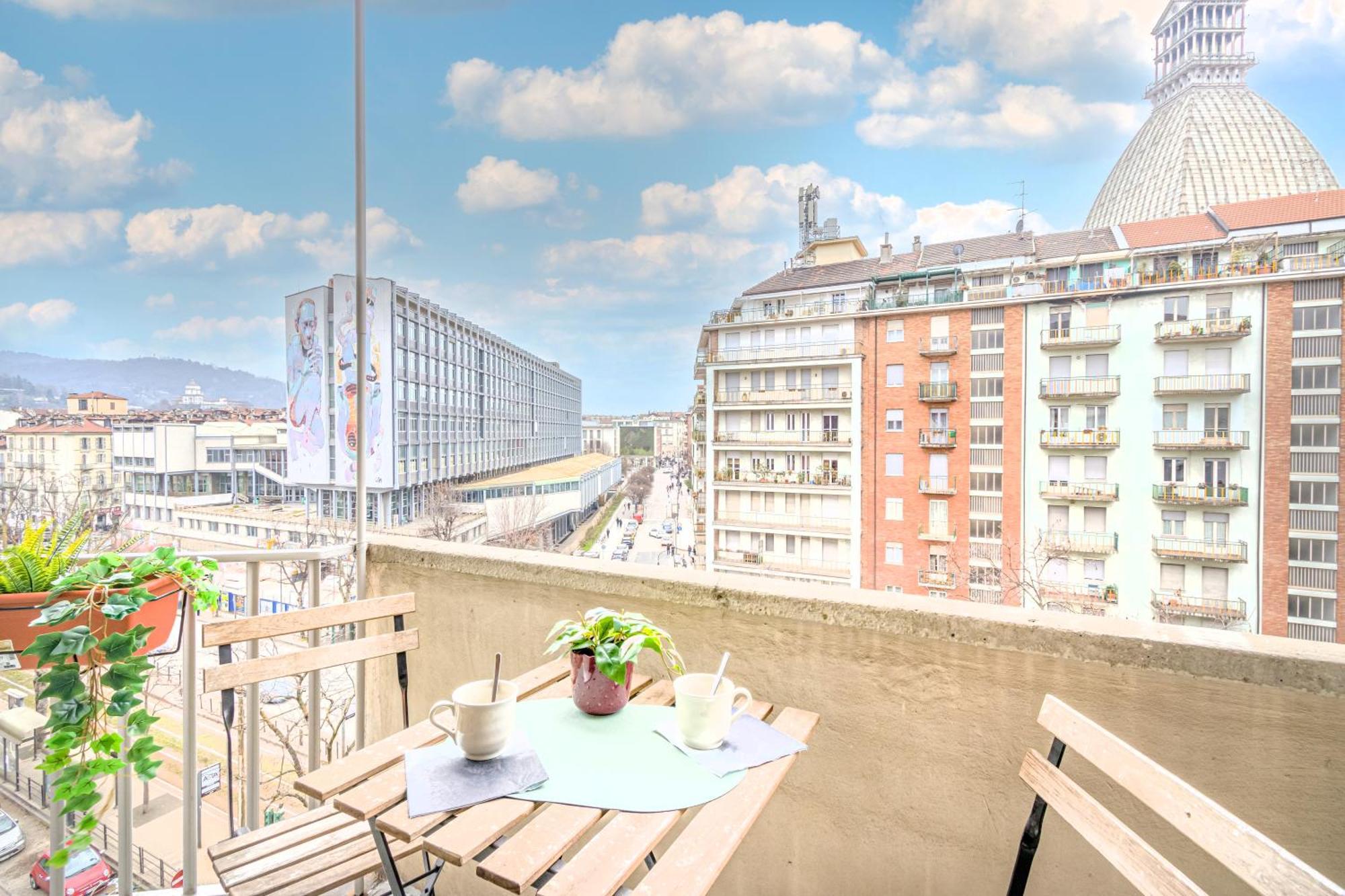 Appartamenti Vista Mole, Centro A 15 Min - Luxury Suites & Fast Wifi Torino Kültér fotó